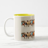 Tasse 2 Couleurs Une perche d'oiseaux, 1880 par Hector Giacomelli (Gauche)