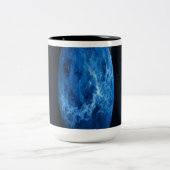 Tasse 2 Couleurs Une planète bleu profond (Centre)