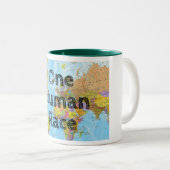 Tasse 2 Couleurs Une race humaine (Devant droit)