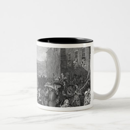 Tasse 2 Couleurs Une représentation de mars des gardes (Droit)
