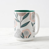 Tasse 2 Couleurs Une rose (Devant droit)