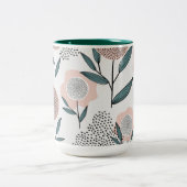 Tasse 2 Couleurs Une rose (Centre)