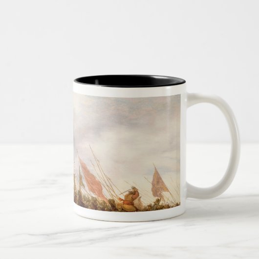 Tasse 2 Couleurs Une scène de bataille, 1653 (Droit)
