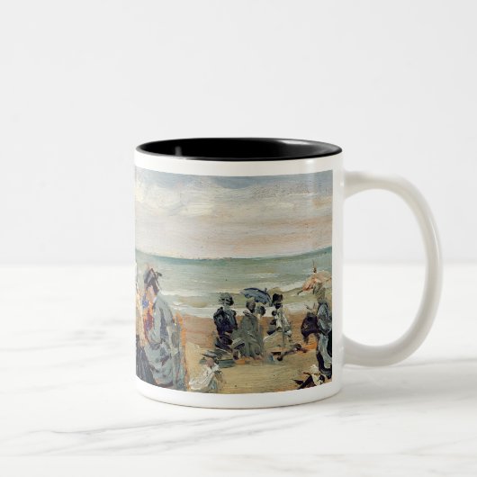 Tasse 2 Couleurs Une scène de plage (Droit)
