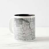 Tasse 2 Couleurs Une section d'une feuille de l'enquête (Devant gauche)