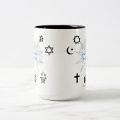 Tasse 2 Couleurs Une Source Bien Sûr (Centre)