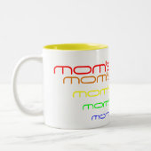 Tasse 2 Couleurs Une tasse pour la maman dans des couleurs (Gauche)