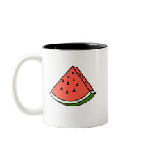 Une tranche de pastèque