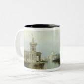 Tasse 2 Couleurs Une vue de Venise (Devant gauche)