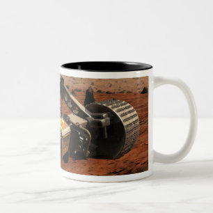 Tasse 2 Couleurs Une vue en gros plan du bras sur Mars de la NASA