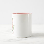 Tasse 2 Couleurs Unicorn Floral (Centre)