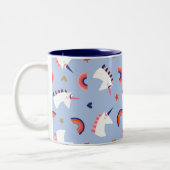 Tasse 2 Couleurs Unicorne (Gauche)