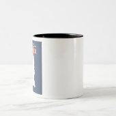 Tasse 2 Couleurs Unicorne d'été (Centre)