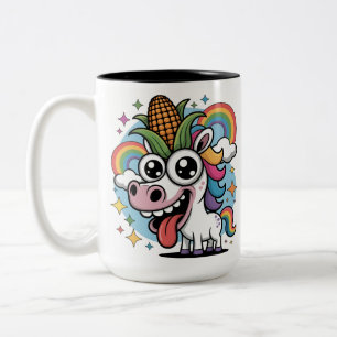 Tasse 2 Couleurs Unicorne unique