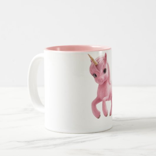Tasse 2 Couleurs Unicornio (Devant gauche)
