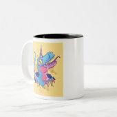 Tasse 2 Couleurs Unicornisaurus (Devant gauche)