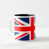 Tasse 2 Couleurs Union Jack (Devant gauche)