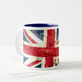 Tasse 2 Couleurs Union Jack #2 (Devant gauche)