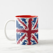 Tasse 2 Couleurs Union Jack Bespoke (Gauche)