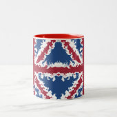 Tasse 2 Couleurs Union Jack Bespoke (Centre)