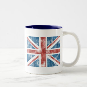 Tasse 2 Couleurs Union Jack portée