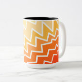 Tasse 2 Couleurs Unique Pattern  (Devant droit)