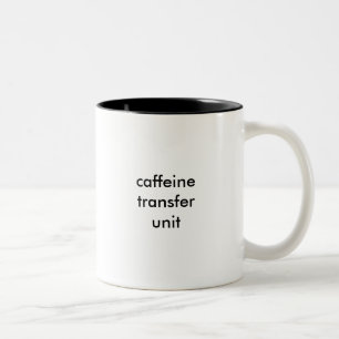 Tasse 2 Couleurs Unité de transfert de caféine