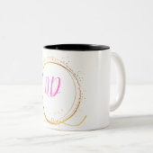 Tasse 2 Couleurs Unités Logo Exclusives (Devant droit)