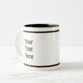 Tasse 2 Couleurs Université de Beringia Mammoth (Devant gauche)