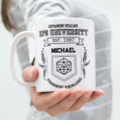 Tasse 2 Couleurs Université RPG personnalisée - Amoureux RPG amusan