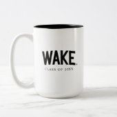 Tasse 2 Couleurs Université Wake Forest | Arche de réveil (Gauche)