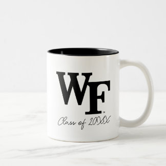Tasse 2 Couleurs Université Wake Forest | WF