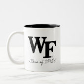 Tasse 2 Couleurs Université Wake Forest | WF (Gauche)