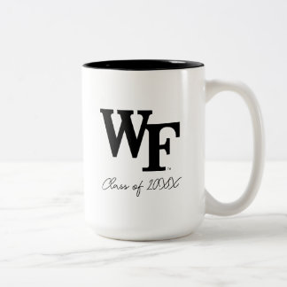 Tasse 2 Couleurs Université Wake Forest | WF