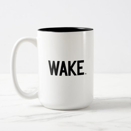 Tasse 2 Couleurs Université Wake Forest | Wordmark Wake (Gauche)