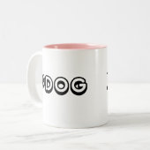 Tasse 2 Couleurs Updog (Devant gauche)