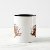 Tasse 2 Couleurs Urchin Mer Orange (Centre)