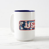 TASSE 2 COULEURS USA (Devant gauche)