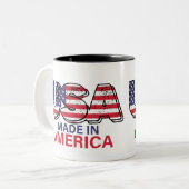 TASSE 2 COULEURS USA (Devant gauche)