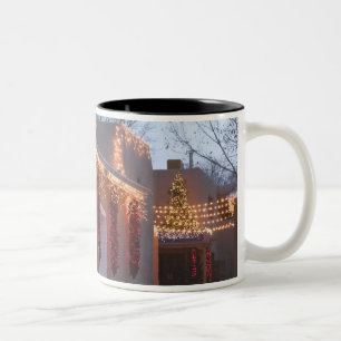 Tasse 2 Couleurs USA, Nouveau Mexique, Père Noël Fe : Galerie Can