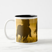 Tasse 2 Couleurs USA, Oregon, Seneca, Ponderosa Ranch. (Gauche)