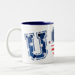 Tasse 2 Couleurs USA Patriot