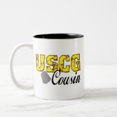 Tasse 2 Couleurs USCG Cousin (Gauche)