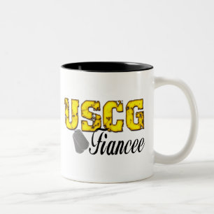 Tasse 2 Couleurs USCG Fiancée