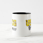 Tasse 2 Couleurs USCG Fiancée (Centre)