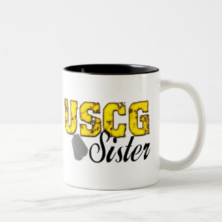 Tasse 2 Couleurs USCG Sister