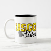 Tasse 2 Couleurs USCG Sister (Gauche)