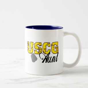 Tasse 2 Couleurs USCG tante
