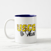 Tasse 2 Couleurs USCG tante (Gauche)