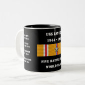TASSE 2 COULEURS USS LST-558 (Devant gauche)